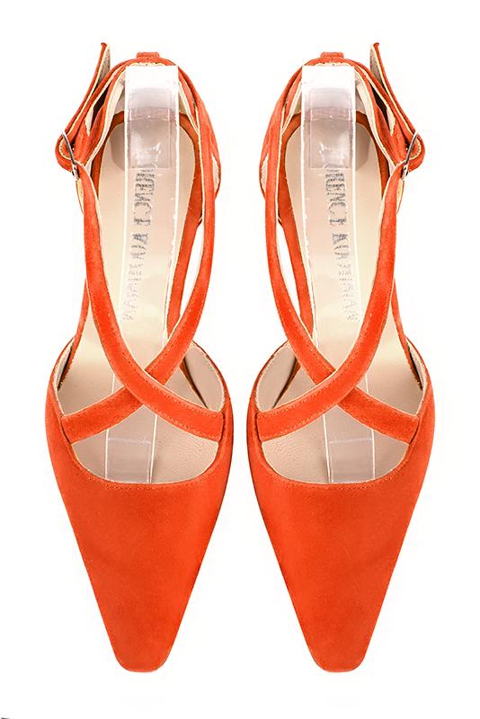 Chaussure orange clearance